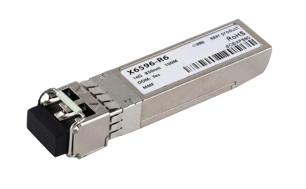 X6596-R6 NetApp 16Gbps ShortWave Fibre Channel Multi-mode Fiber 100m 850nm Duplex LC Connector SFP+ Transceiver Module