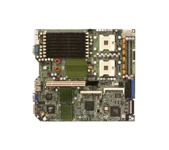 X6DHR-8G SuperMicro Dual Socket mPGA604 Intel E7520 Chipset Dual 64-Bit Intel Xeon Processors Support DDR 8x DIMM 2x SATA Extended ATX Server Motherboard (Refurbished)