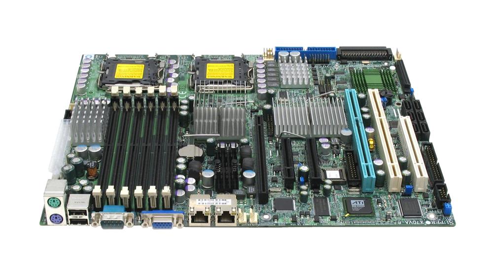 X7DVA-8-O SuperMicro Intel 5000V Chipset Quad-Core Xeon 5400/5300/ Dual-Core Xeon 5200/ 5100/ 5000 Series Processors Support Dual Socket LGA771 ATX Server Motherboard (Refurbished)