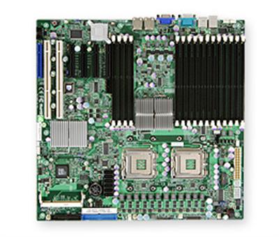 X7DWN+ SuperMicro Dual Socket LGA 771 Intel 5400 Chipset Dual/Quad Core 64-Bit Intel Xeon Processors Support DDR2 16x DIMM 6x SATA 3.0Gb/s Enhanced Extended ATX Server Motherboard (Refurbished)