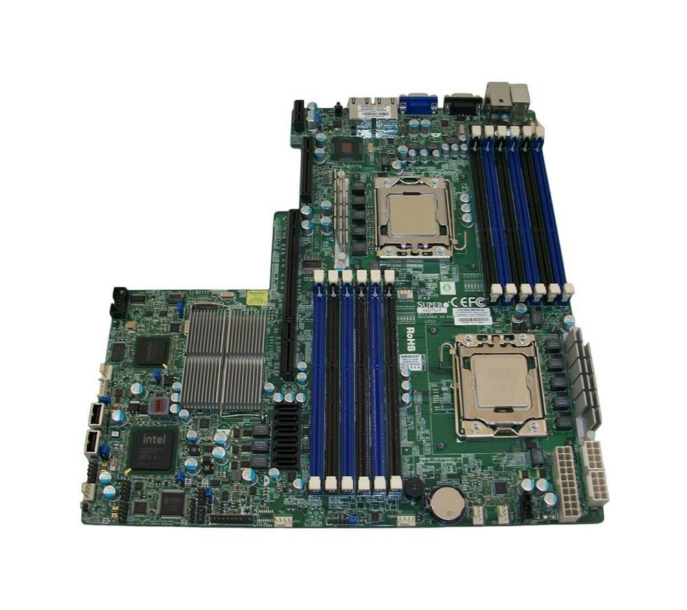 X8DTU-F-GS013-O-P SuperMicro X8DTU-F Socket LGA 1366 Intel 5520 Chipset Intel Xeon 5600/5500 Processors Support DDR3 12x DIMM 6x SATA2 3.0Gb/s Proprietary Server Motherboard (Refurbished)