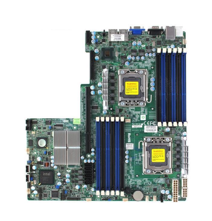 X8DTU-OS009-O-P SuperMicro X8DTU Dual Socket LGA 1366 Intel 5520 Chipset Xeon 5600/5500 Series Processors Support DDR3 12x DIMM 6x SATA2 3.0Gb/s Proprietary Server Motherboard (Refurbished)