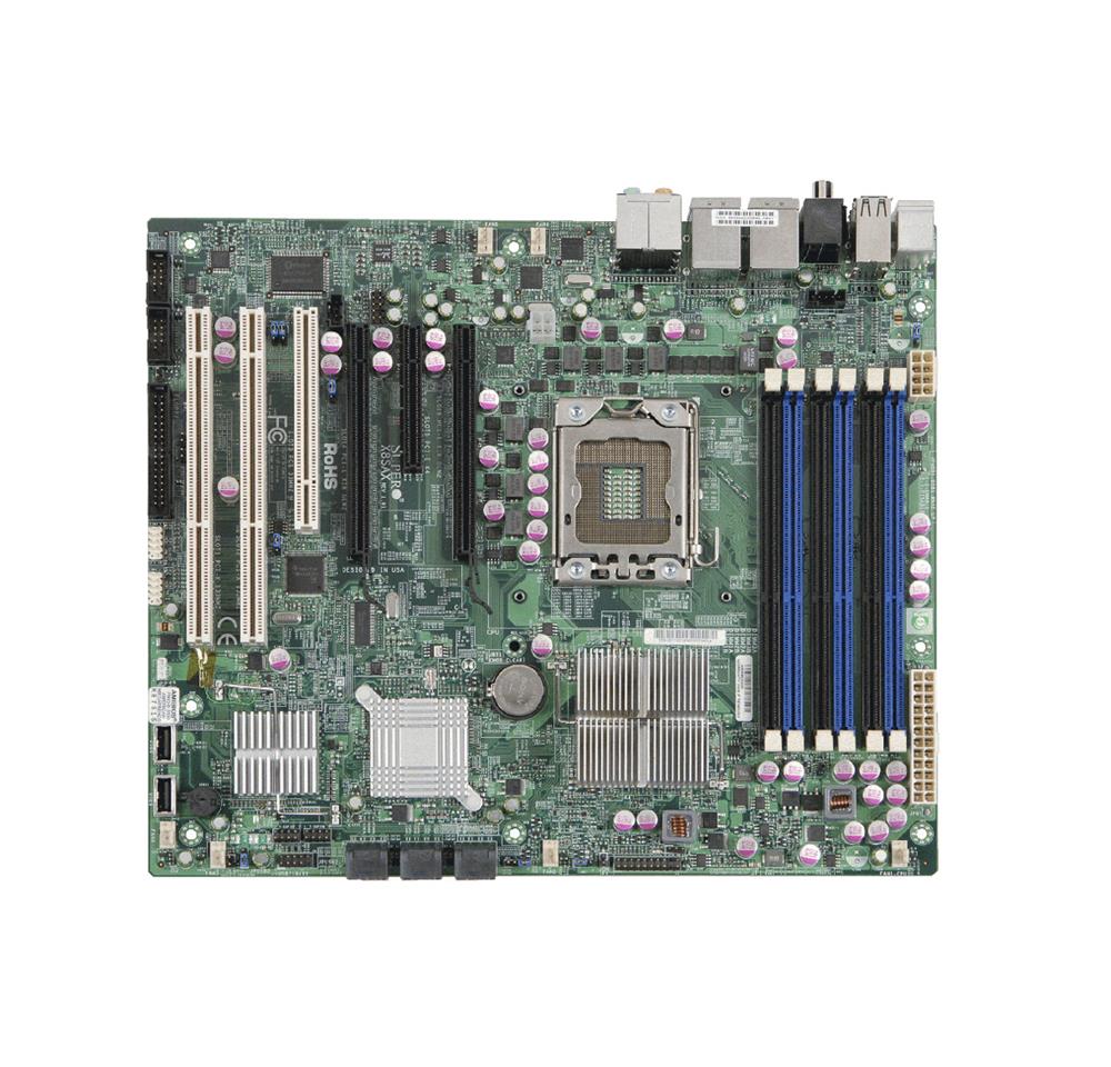 X8SAX-B SuperMicro X8SAX LGA 1366 Intel X58 Express Chipset Intel Xeon Series/ Core i7/i7 Extreme Edition Processors Support DDR3 6x DIMM 6x SATA 3.0Gb/s ATX Server Motherboard (Refurbished)
