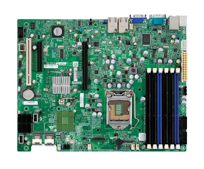 X8SI6-F-B SuperMicro X8SI6-F Socket LGA 1156 Intel 3420 Chipset Intel Xeon X3400/L3400 / Core i3 / Pentium Processors Support DDR3 6x DIMM 6x SATA 3.0Gb/s ATX Server Motherboard (Refurbished)