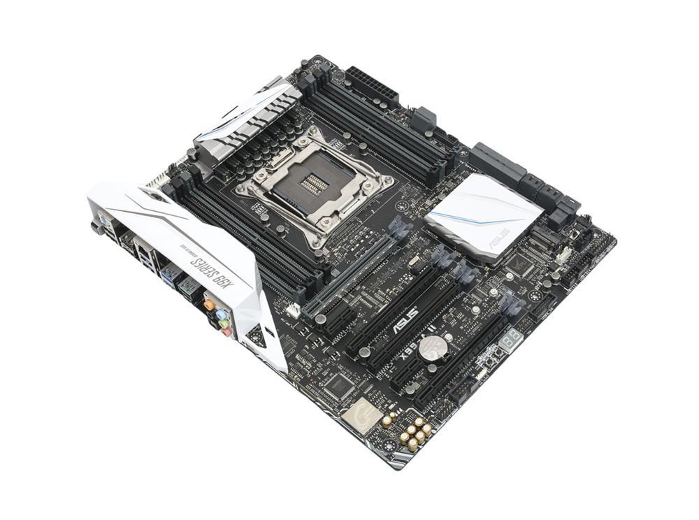X99-A II ASUS Socket LGA 2011-3 Intel X99 Chipset Core i7 X-Series Processors Support DDR4 8x DIMM 8x SATA 6.0Gb/s ATX Motherboard (Refurbished) X99AII
