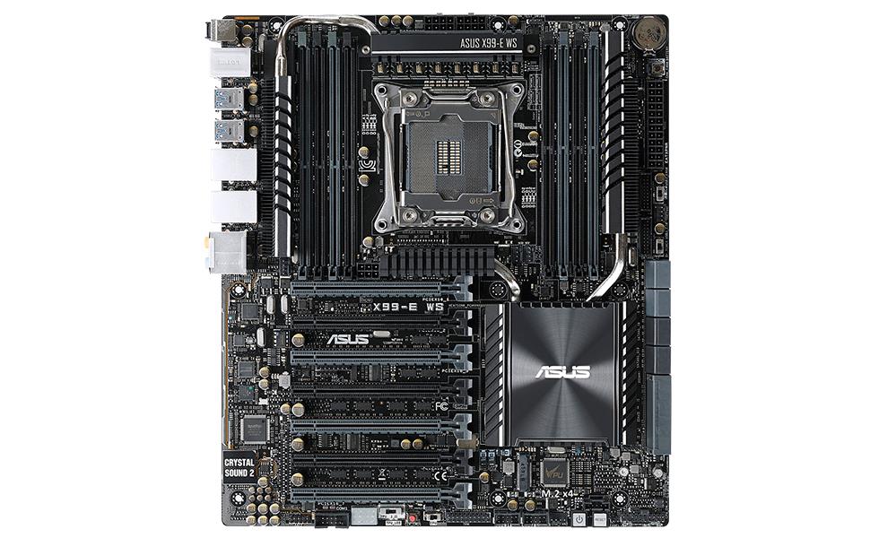 X99-E-A1 ASUS X99-E Socket LGA 2011-v3 Intel X99 Chipset Core i7 Processors Support DDR4 8x DIMM 8x SATA 6.0Gb/s ATX Motherboard (Refurbished)
