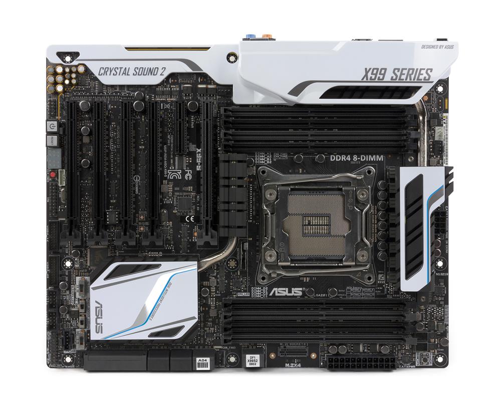 X99-S ASUS Socket LGA 2011-v3 Intel X99 Chipset Core i7 Processors Support DDR4 8x DIMM 8x SATA 6.0Gb/s ATX Motherboard (Refurbished)