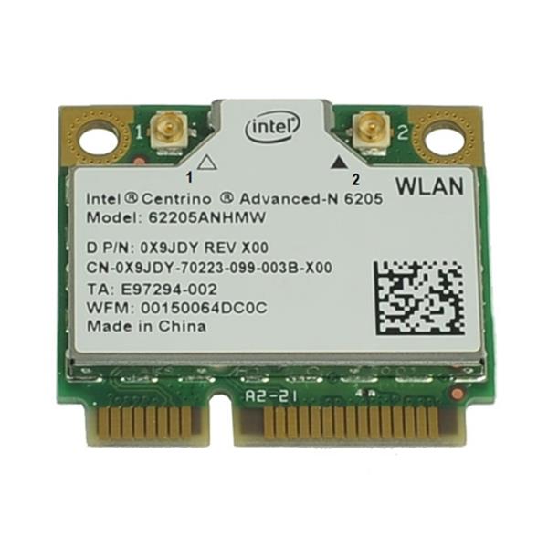 X9JDY Dell WiFi Link 6205 Wireless-N Half Mini-Card