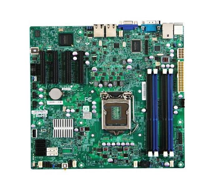 X9SCM-B SuperMicro X9SCM Single Socket LGA 1155 Intel C204 Chipset Xeon E3-1200/ E3-1200 v2 Series 2nd & 3rd Generation Core i3/ Pentium/ Celeron Processors Support DDR3 4x DIMM 4x SATA2 3.0Gb/s uATX Server Motherboard (Refurbished)
