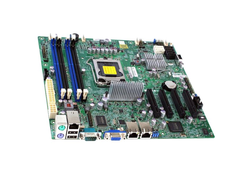 X9SCM-F-B-EW2 Super X9SCM-F Single Socket Intel LGA 1155 Intel C204 Chipset Xeon E3-1200/ E3-1200 v2 Series 2nd & 3rd Generation Core i3/ Pentium/ Celeron Processors Support DDR3 4x DIMM 4x SATA2 3.0Gb/s uATX Server Motherboard (Refurbished)