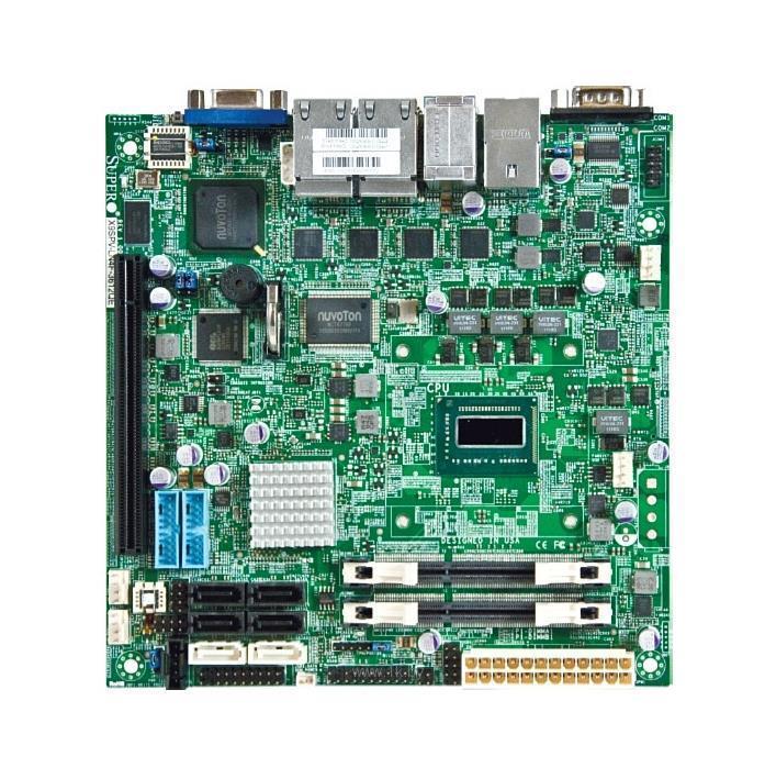 X9SPV-LN4F-3QE-O SuperMicro X9SPV-LN4F-3QE Intel QM77 Chipset Intel Core i7-3612QE Processors Support DDR3 2x SO-DIMM 4x SATA2 3.0Gb/s Mini-ITX Motherboard (Refurbished)