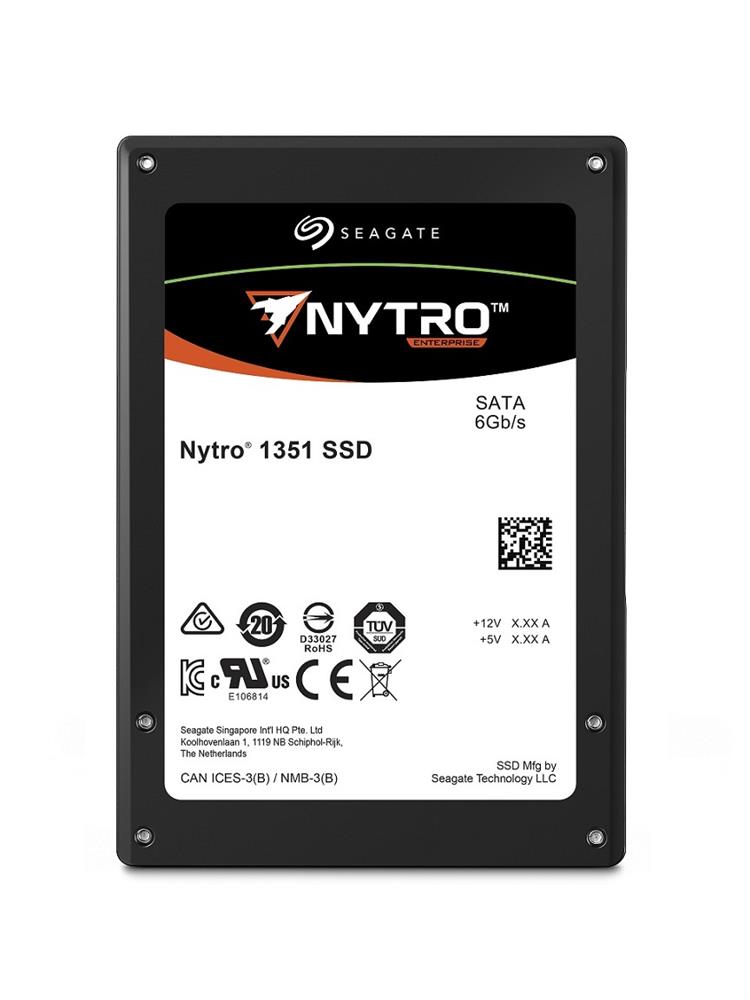 XA1920LE10063 Seagate Nytro 1351 Series 1.92TB TLC SATA 6Gbps Light Endurance 2.5-inch Internal Solid State Drive (SSD)
