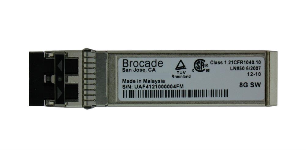 XBR-000212 Brocade 32Gbps 32GFC-SWL Multi-mode Fiber 100m 850nm Duplex LC Connector SFP+ Transceiver Module