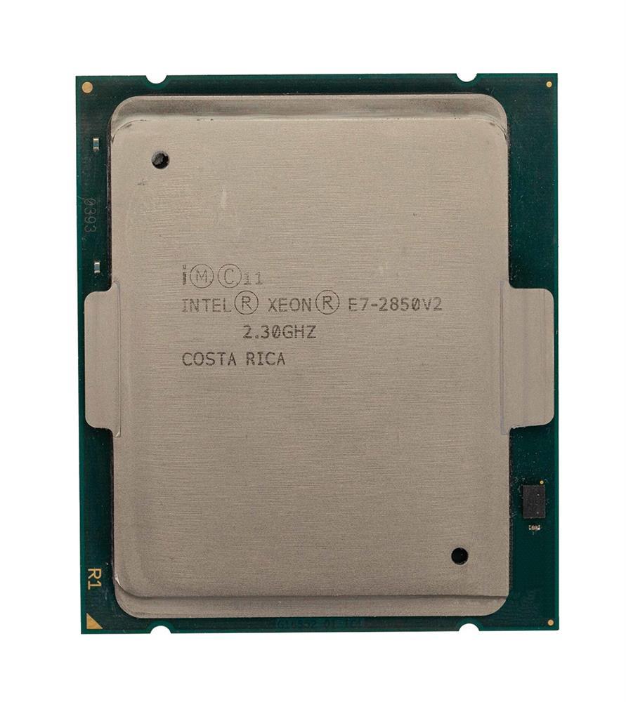 XCC2W Dell 2.30GHz 7.20GT/s QPI 24MB L3 Cache Intel Xeon E7-2850 v2 12-Core Processor Upgrade