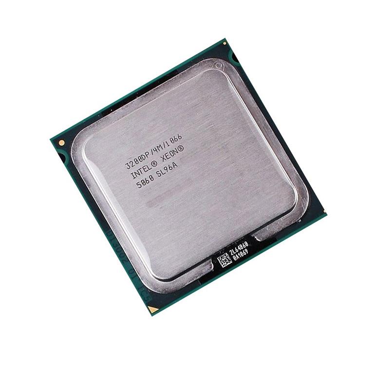 XEON-5160 Intel Xeon 5060 Dual Core 3.20GHz 1066MHz FSB 4MB L2 Cache Socket PLGA771 Processor