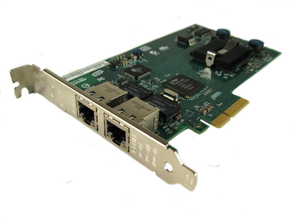 XF111 Dell Dual-Ports RJ-45 1Gbps 10Base-T/100Base-TX/1000Base-T Gigabit Ethernet PCI Express x4 Server Network Adapter by Intel