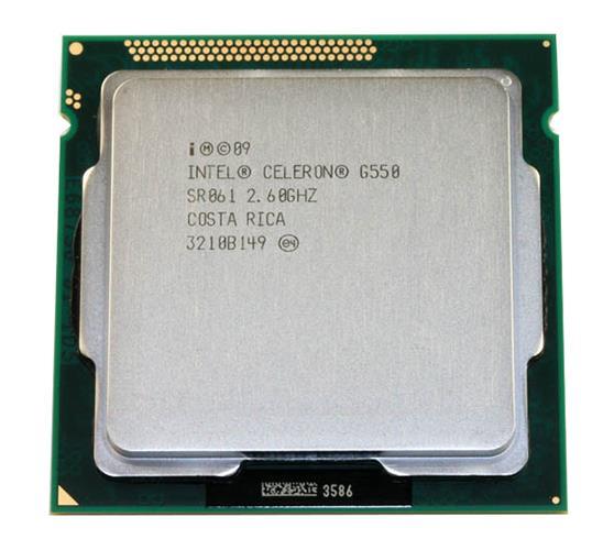 XFCMP Dell 2.60GHz 5.00GT/s DMI 2MB L3 Cache Socket LGA1155 Intel Celeron G550 Dual-Core Desktop Processor Upgrade