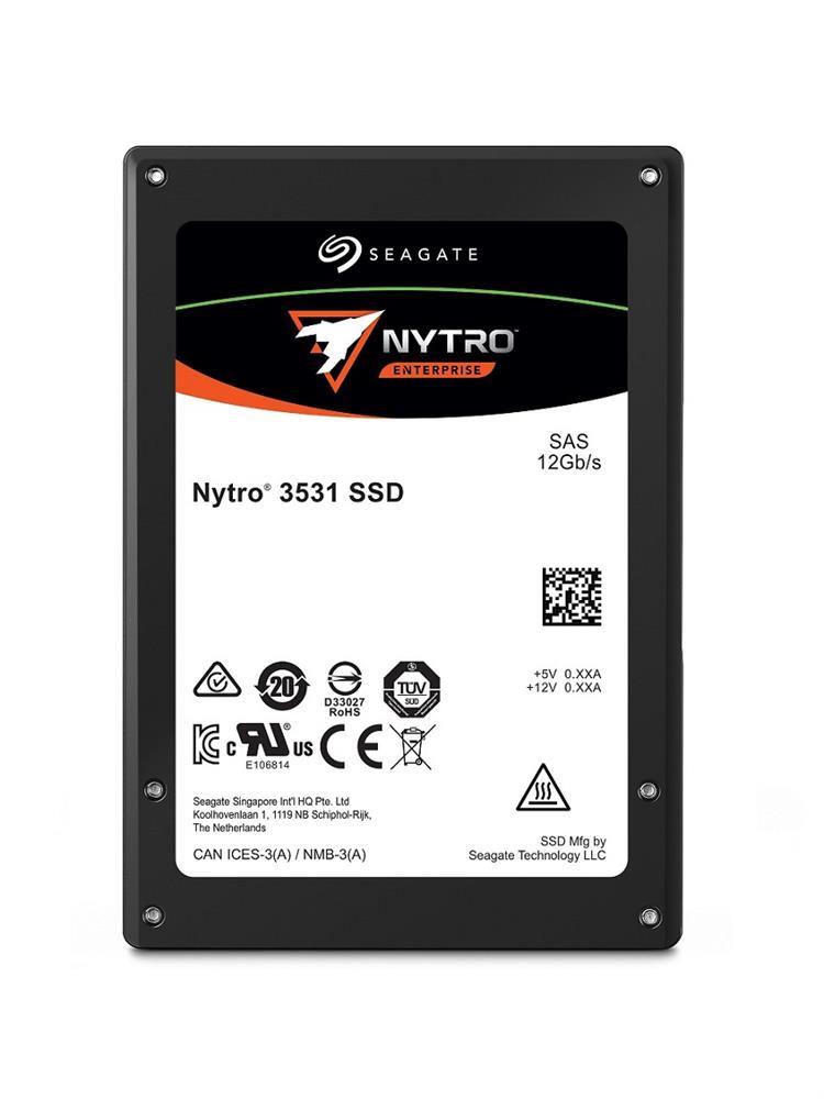 XS6400LE70014-10PK Seagate Nytro 3531 Series 6.4TB eTLC SAS 12Gbps Mixed Workload (SED) 2.5-inch Internal Solid State Drive (SSD) (10-Pack)