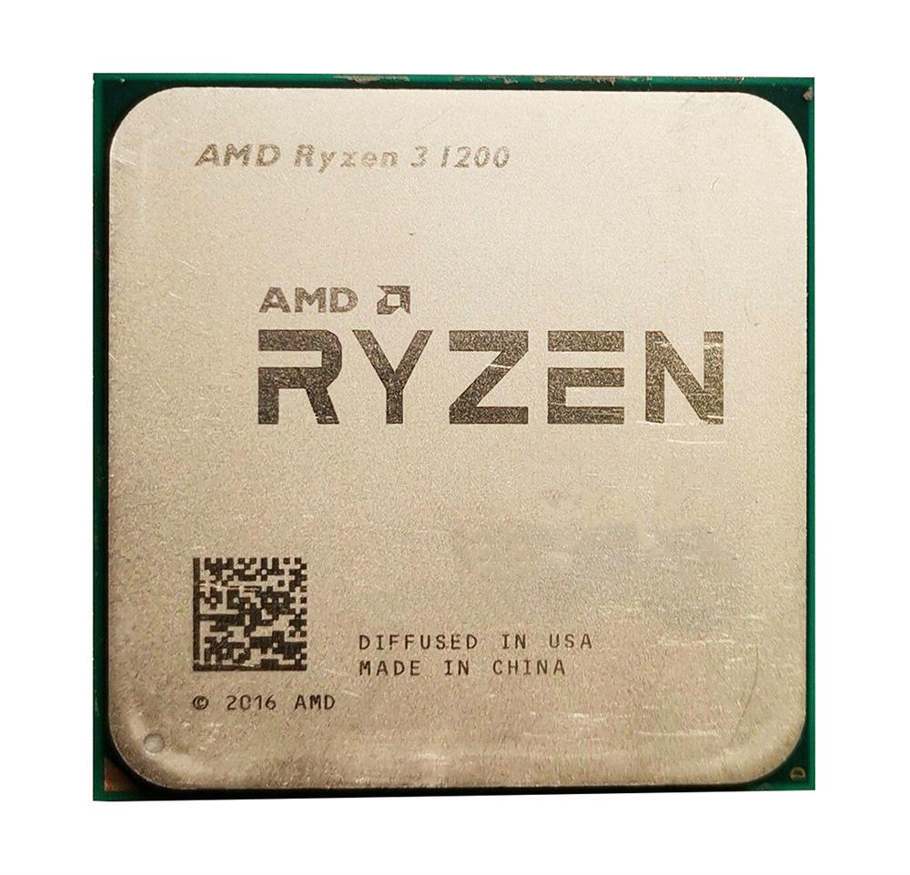 YD120BBBM4KAEH AMD Ryzen 3 1200 4-Core 3.10GHz 8MB L3 Cache Socket AM4 Processor
