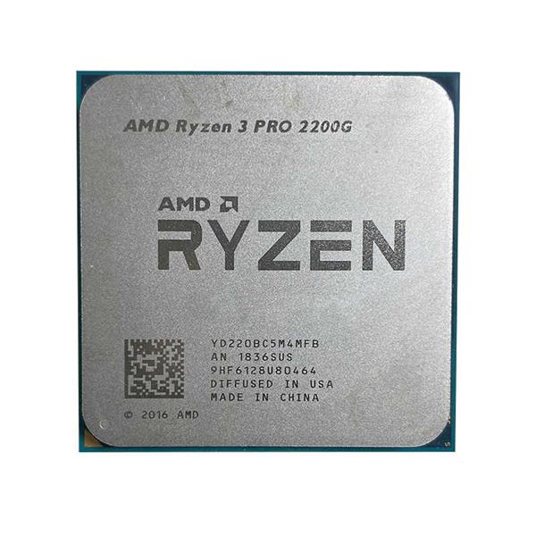YD220BC6M4MFB AMD Ryzen 3 2200GE with Radeon Vega 8 Graphics Quad-Core 3.20GHz 4MB L3 Cache Socket AM4 Processor