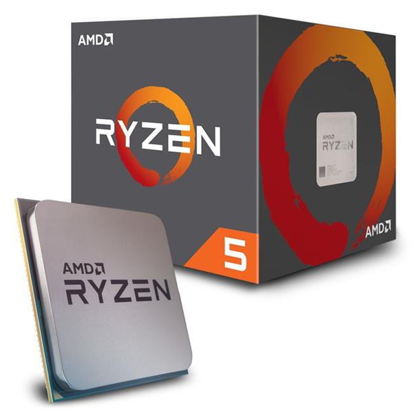 YD2400C5FBBOX AMD Ryzen 5 2400G 4-Core 3.60GHz 4MB L3 Cache Socket AM4 Processor