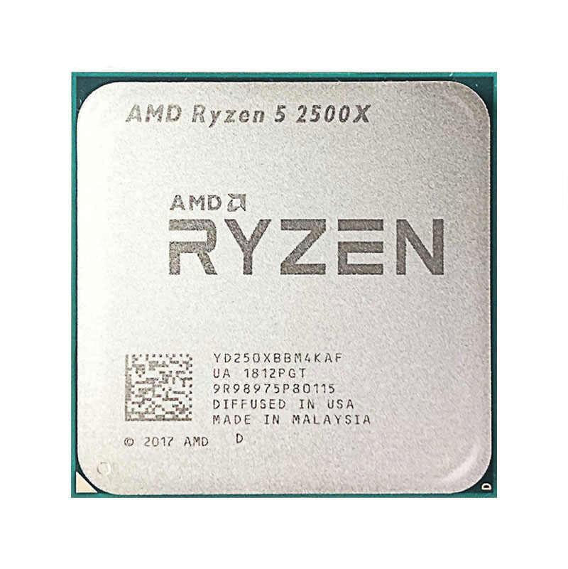 YD250XBBM4KAF AMD Ryzen 5 2500X Quad-Core 3.60GHz 8MB L3 Cache Socket AM4 Processor