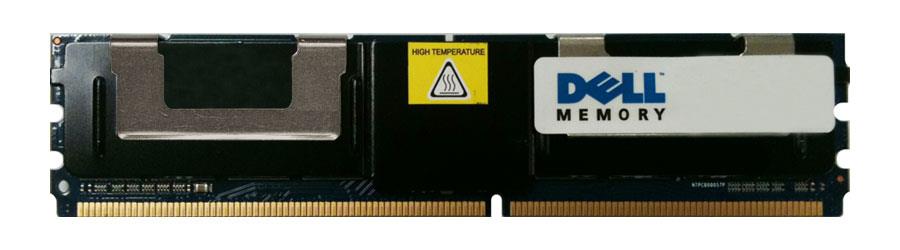 YY120 Dell 512MB PC2-5300 DDR2-667MHz ECC Fully Buffered CL5 240-Pin DIMM Single Rank Memory Module