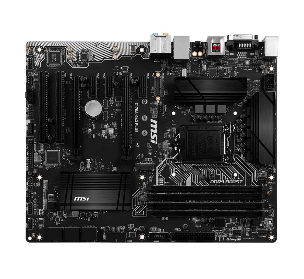 Z170A-G43 PLUS MSI Computer System Board
