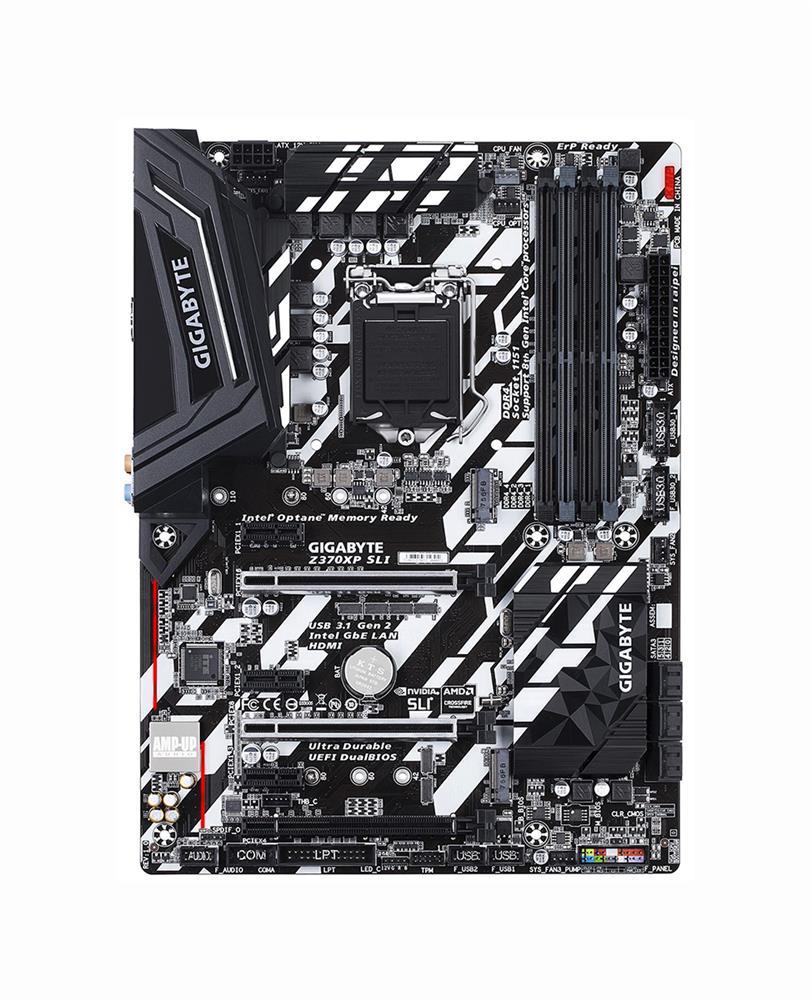 Z370XP SLI (rev. 1.0) Gigabyte Socket LGA 1151 Intel Z370 Express Chipset 8th Generation Core i7 / i5 / i3 Processors Support DDR4 4x DIMM 6x SATA 6.0Gb/s ATX Motherboard (Refurbished)
