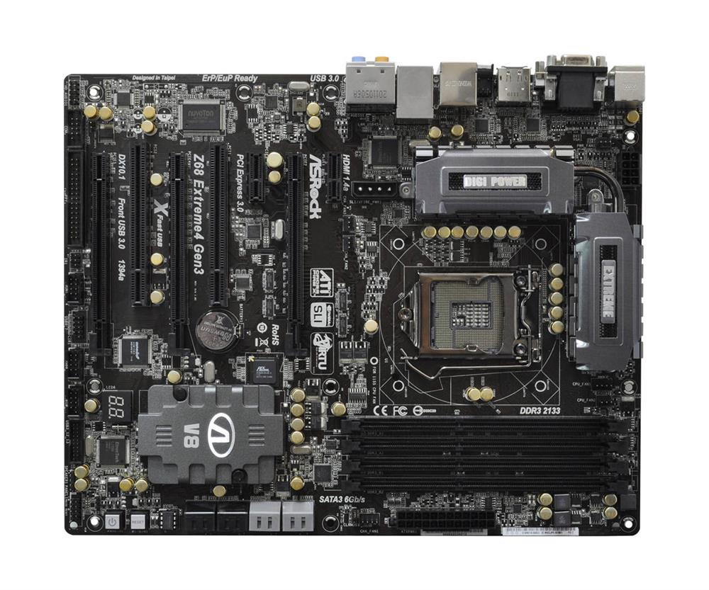 Z68 Intel Smart Response Technology Z68-EXTREME4-GEN3 ASRock