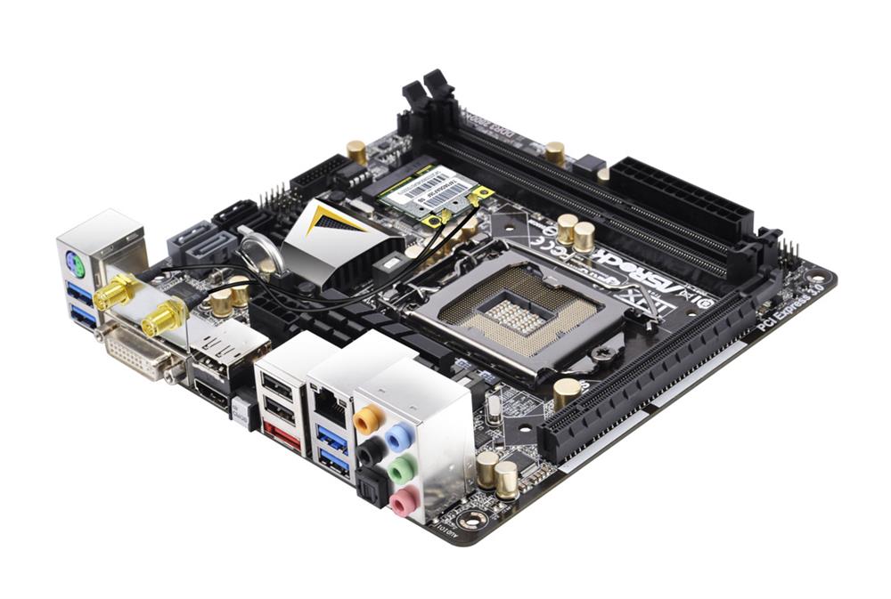 Z77E-ITX ASRock Socket LGA 1155 Intel Z77 Chipset 3rd & 2nd Generation Core i7 / i5 / i3 / Xeon / Pentium / Celeron Processors Support DDR3 2x DIMM 2x SATA2 3.0Gb/s Mini-ITX Motherboard (Refurbished)