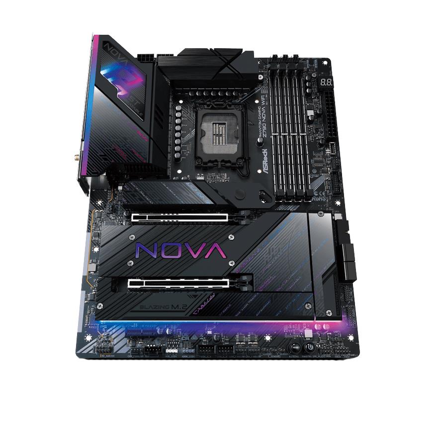 Z790 Nova WiFi ASRock Socket LGA 1700 Intel Z690 Chipset 14th/13th and 12th Generation Intel Core Processors Support DDR5 4x DIMM 4x SATA3 6.0Gb/s ATX Motherboard (Refurbished)