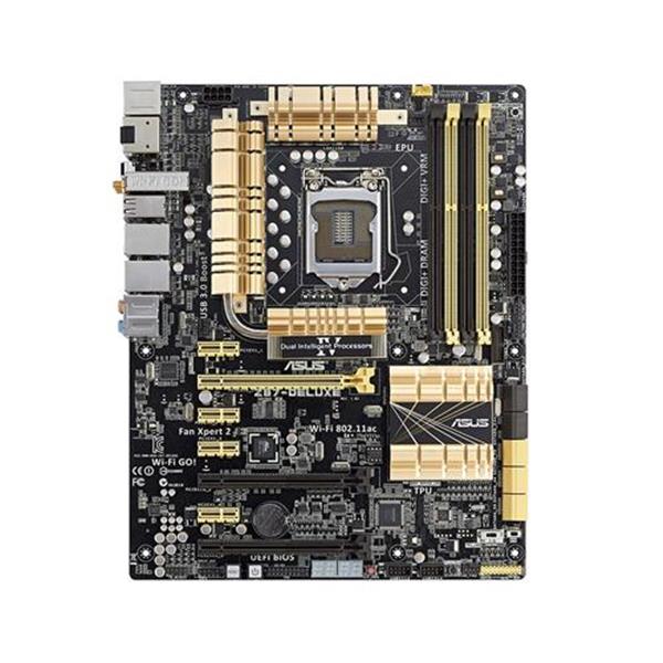 Z87-DELUXE ASUS Socket LGA 1150 Intel Z87 Chipset 4th Generation Core i7 / i5 / i3 / Pentium / Celeron Processors Support DDR3 4x DIMM 6x SATA 6.0Gb/s ATX Motherboard (Refurbished)