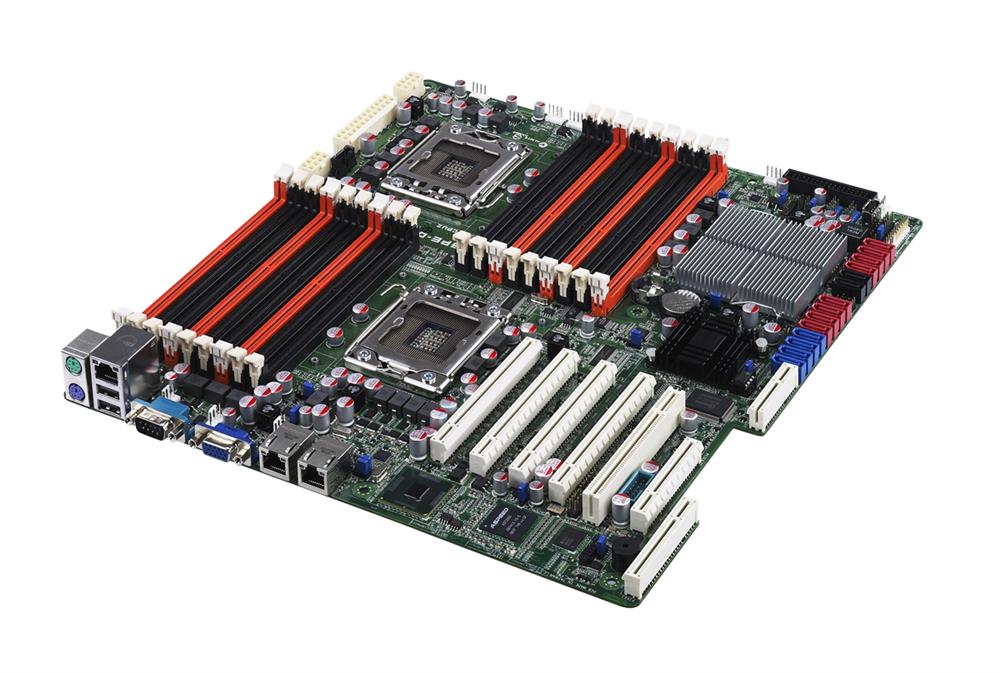 Z8PE-D18 ASUS Intel 5520 IOH/ ICH10R Chipset Quad-Core Xeon W5500/ Six-Core/Quad-Core Xeon X5600/X5500/ Quad-Core/Dual Core Xeon E5600/E5500/ L5600/L5500 Series Processors Support Dual Socket LGA1366 Server Motherboard (Refurbished)