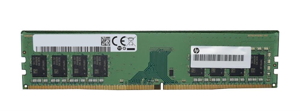 Z9H60AA HP 8GB PC4-19200 DDR4-2400MHz non-ECC Unbuffered CL17 288-Pin DIMM 1.2V Single Rank Memory Module