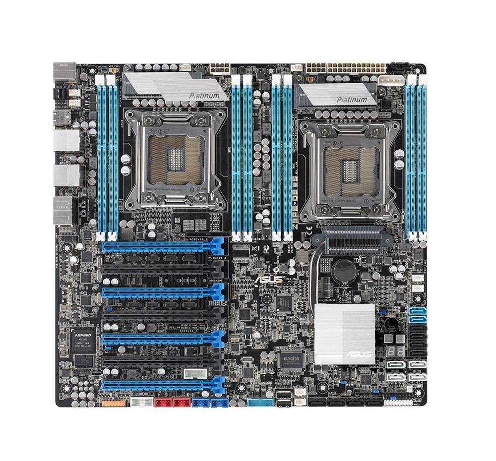 Z9PE-D8-WS ASUS Intel C602 Chipset Xeon E5-2600 Processor Support Socket LGA2011 EEB Workstation Motherboard (Refurbished)