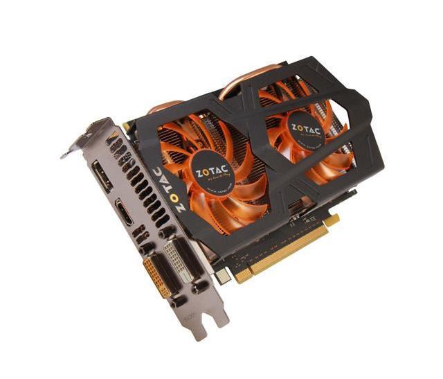 ZT-60901-10M Zotac GeForce GTX 660 Graphic Card 1059 MHz Core 2GB DDR5 SDRAM PCI Express 6008 MHz Memory Clock HDMI DisplayPort DVI
