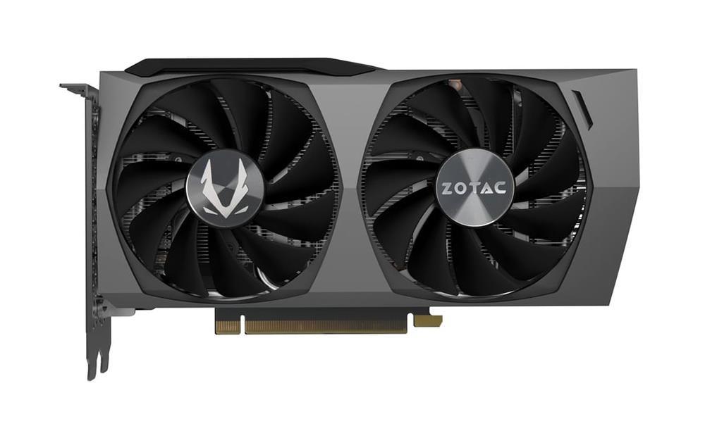 ZT-A30600E-10M Zotac Nvidia GeForce RTX 3060 12GB GDDR6 192-Bit HDMI / 3x DisplayPort PCI-Express 4.0 x16 Video Graphics Card
