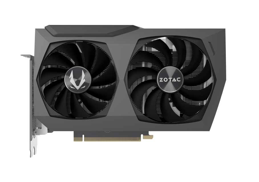 ZT-A30620E-10P Zotac Nvidia GeForce RTX 3060 Ti 8GB GDDR6 256-Bit HDMI PCI-Express 4.0 x16 Video Graphics Card