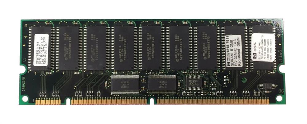 KTH8265/512 Kingston 512MB PC133 133MHz ECC Registered CL3 168-Pin DIMM Memory Module for HP D8267A
