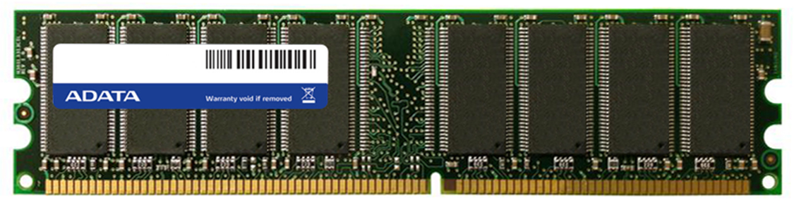 AD1U400A1G3-S ADATA 1GB DDR1 PC3200 Memory