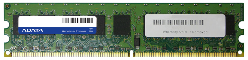 M2GVD2G3H3X10AZB0K ADATA 512MB PC2-4200 DDR2-533MHz ECC Unbuffered CL4 240-Pin DIMM Memory Module
