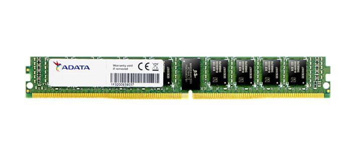 AD4V2133316G15-B ADATA 16GB PC4-17000 DDR4-2133MHz Registered ECC CL15 288-Pin DIMM 1.2V Very Low Profile (VLP) Dual Rank Memory Module