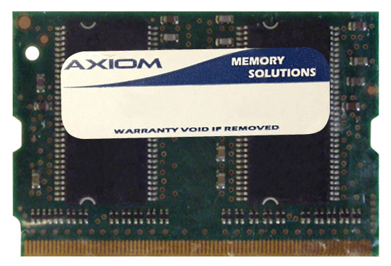 CF-BAV0512U-AX Axiom 512MB PC2-3200 DDR2-400MHz non-ECC Unbuffered CL3 172-Pin Micro-DIMM Memory Module for Panasonic ToughBook R4 T4 W4 Y4