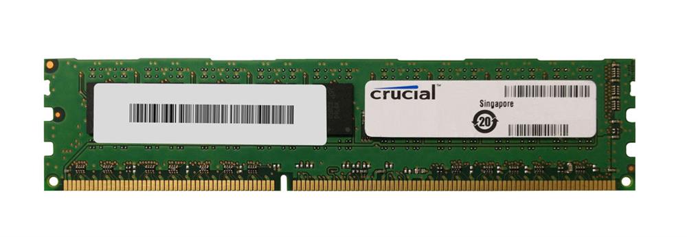 CT25672BA1067.M9FMR Crucial 2GB PC3-8500 DDR3-1066MHz ECC Unbuffered CL7 240-Pin DIMM Dual Rank Memory Module