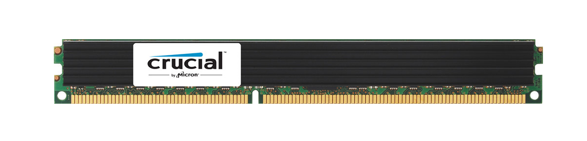 CT3609142 Crucial 8GB PC3-12800 DDR3-1600MHz ECC Registered CL11 240-Pin DIMM 1.35V Low Voltage Very Low Profile (VLP) Dual Rank Memory Module for Dell PowerEdge R720 Server