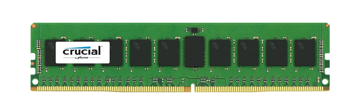 CT11003928 Crucial 64GB Kit (4 X 16GB) PC4-21300 DDR4-2666MHz ECC Unbuffered CL19 288-Pin DIMM 1.2V Dual Rank Memory for Supermicro SuperServer 1019S-WR