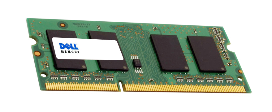 V3X50 Dell 4GB PC3-10600 DDR3-1333MHz non-ECC Unbuffered CL9 204-Pin SoDimm Dual Rank Memory Module