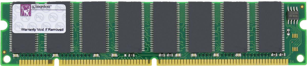KTA-IMAC100/64 Kingston 64MB PC100 100MHz non-ECC Unbuffered CL3 168-Pin DIMM Memory Module for Apple M8198LL/A