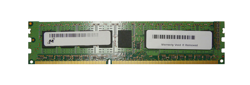 MT18JSF25682AZ-1G4F1 Micron 2GB PC3-10600 DDR3-1333MHz ECC Unbuffered CL9 240-Pin DIMM Dual Rank Memory Module